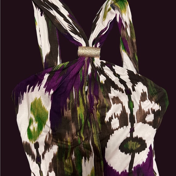 Cache Multi Colored Top - Size S - Picture 3 of 4